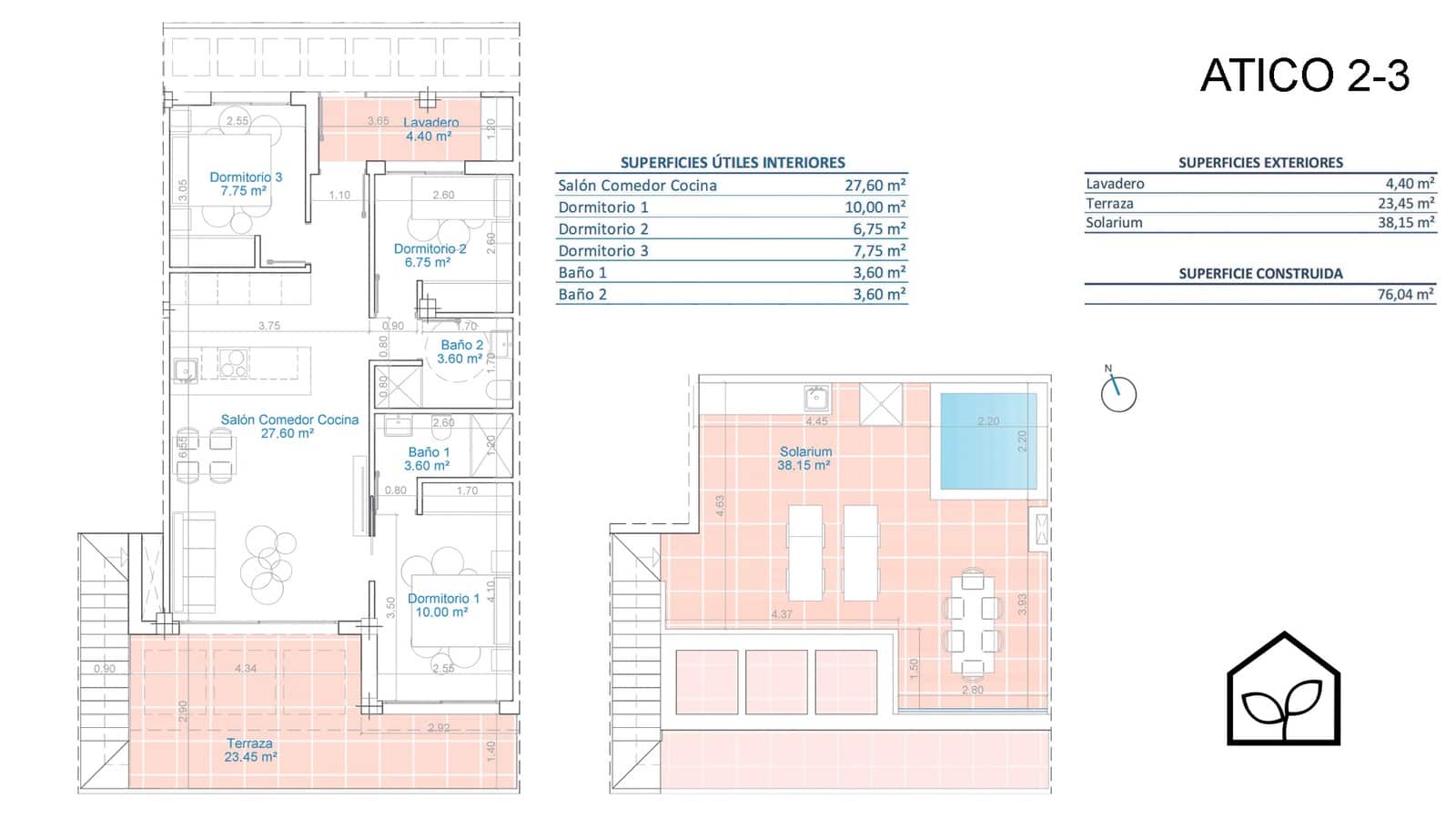 3 camera da letto Appartamento in vendita in Pilar de la Horadada con piscina garage - 299.900 € (Rif: 9891825)