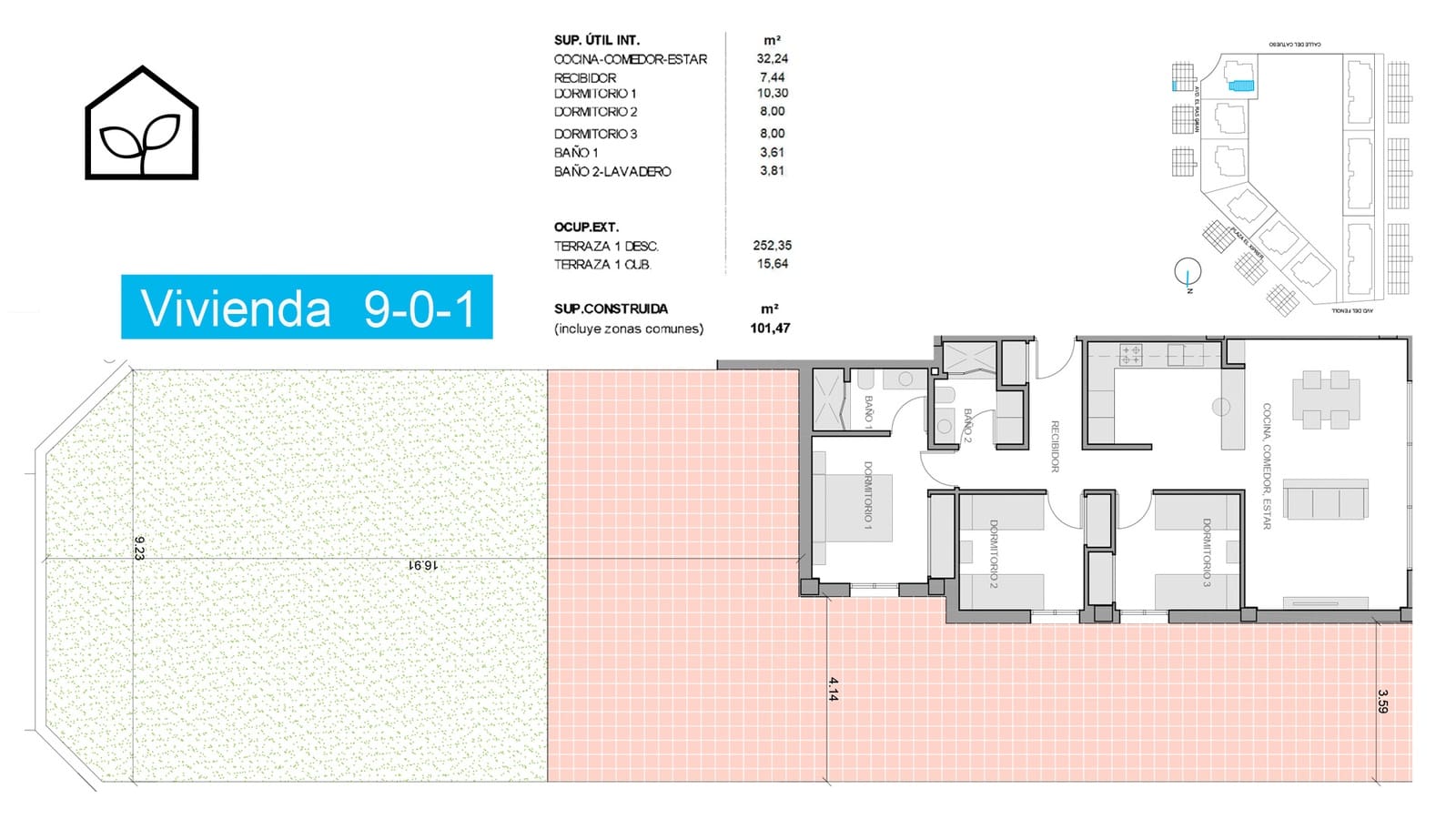 3 Zimmer Apartment zu verkaufen in Guardamar del Segura mit Pool Garage - 344.900 € (Ref: 9891826)