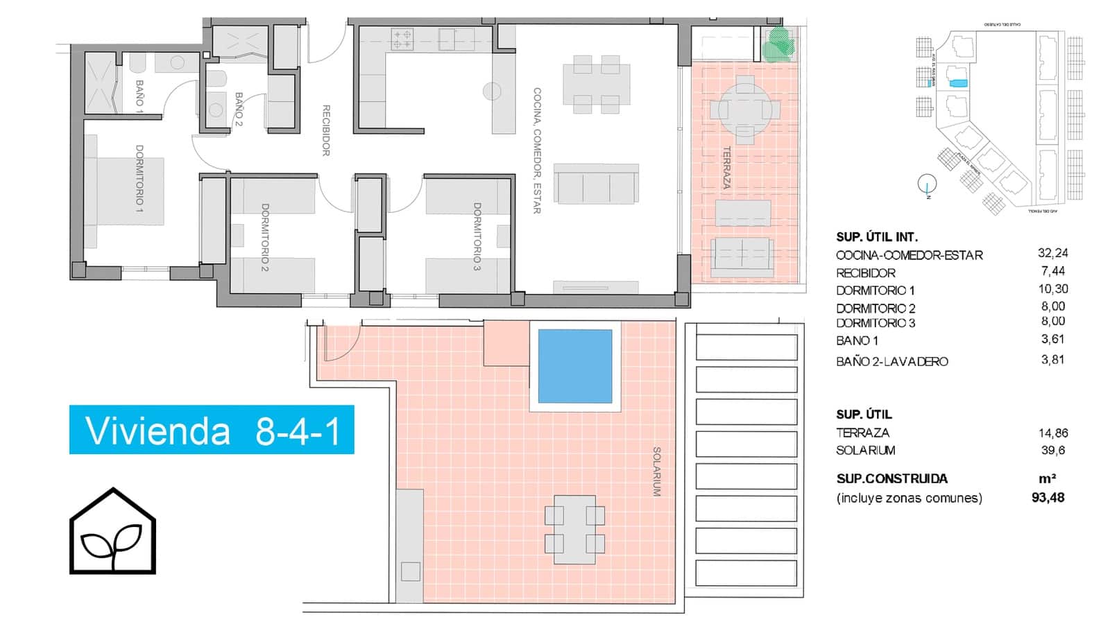 3 Zimmer Apartment zu verkaufen in Guardamar del Segura mit Pool Garage - 344.900 € (Ref: 9891826)