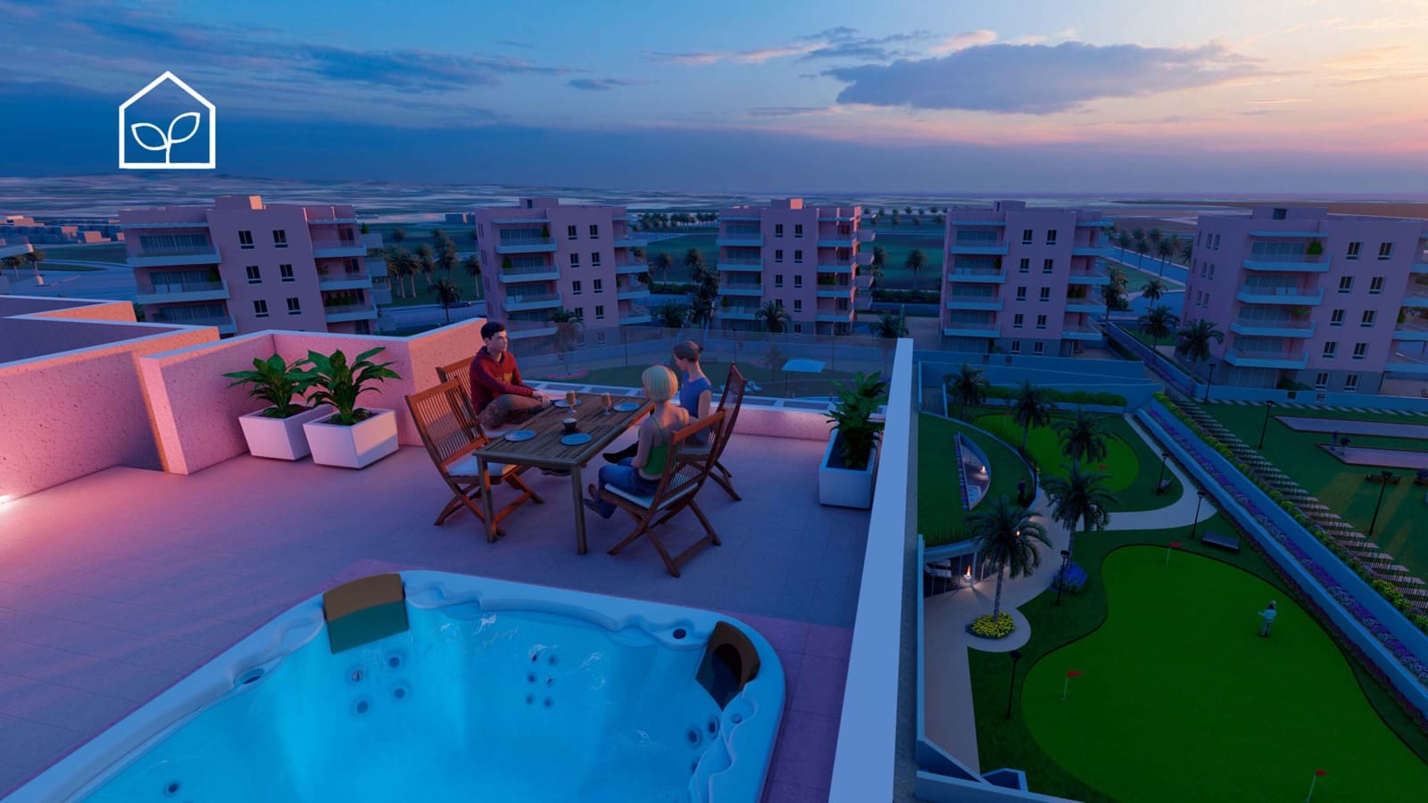 3 Zimmer Apartment zu verkaufen in Guardamar del Segura mit Pool Garage - 344.900 € (Ref: 9891826)
