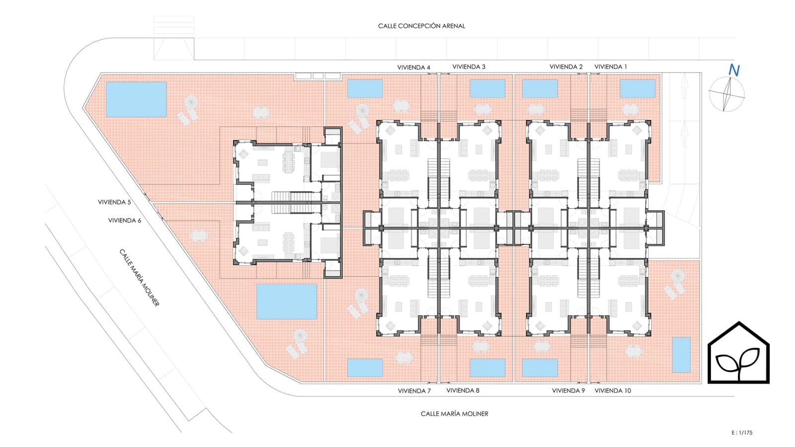 4 sovrum Radhus till salu i Bigastro med garage - 269 900 € (Ref: 9891827)