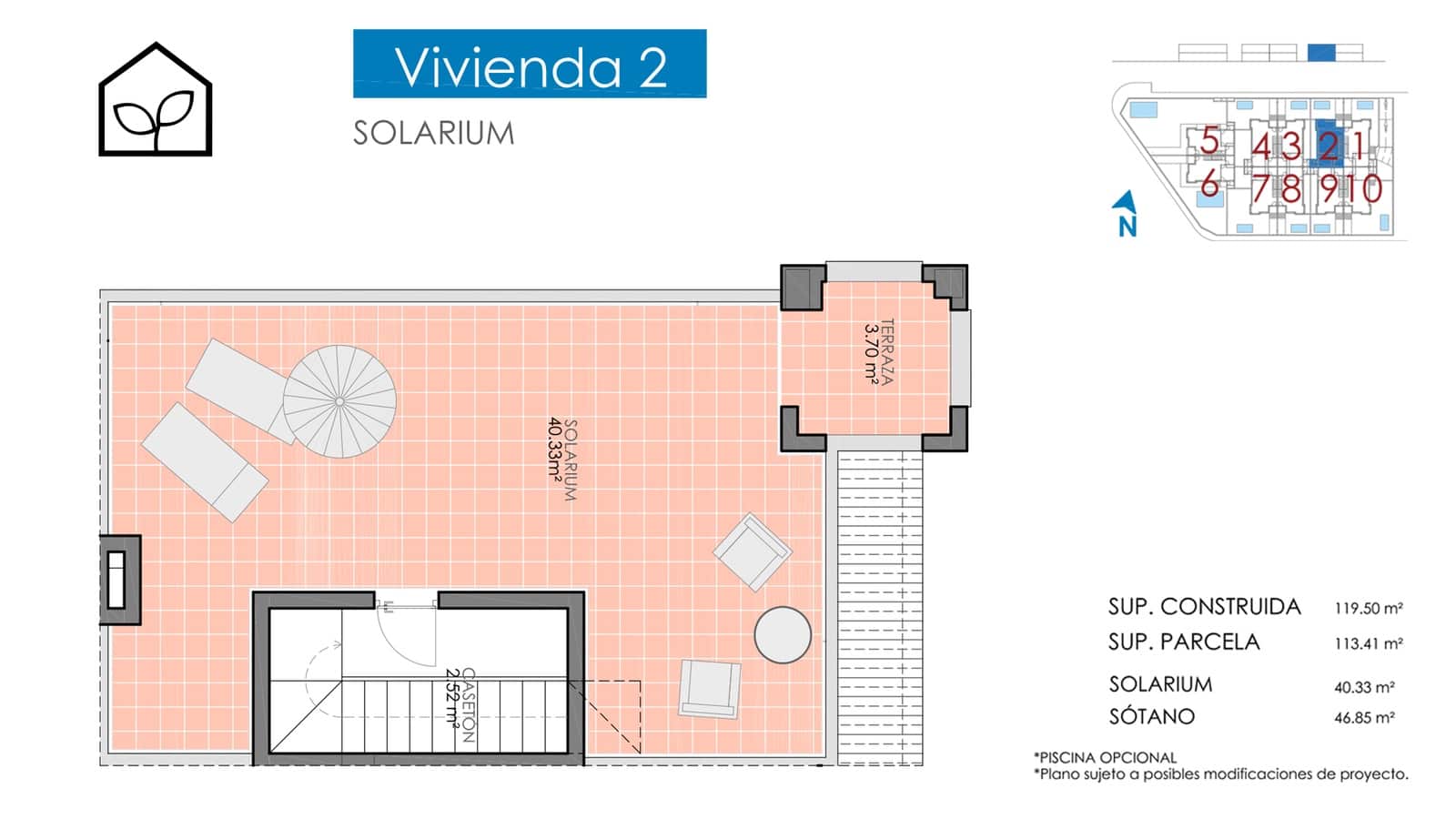 4 sovrum Radhus till salu i Bigastro med garage - 269 900 € (Ref: 9891827)