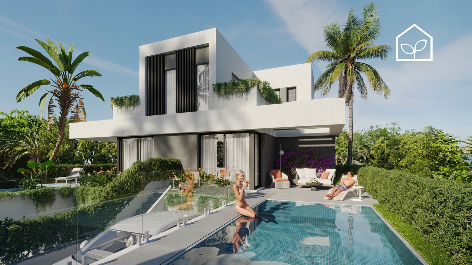 2 bedroom Terraced Villa for sale in Finestrat with pool garage - € 578,500 (Ref: 9894114)