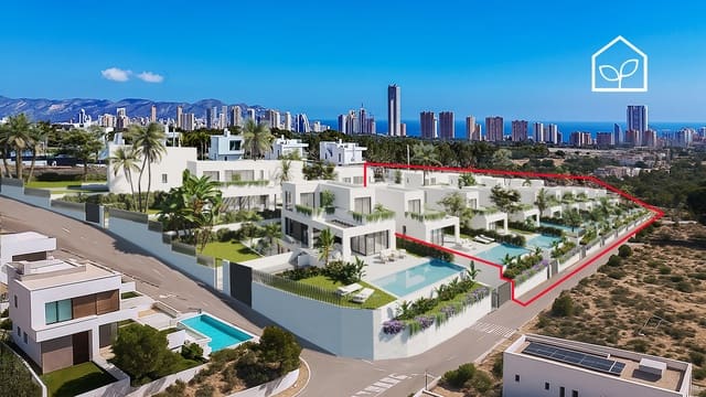 2 soverom Rekkehus til salgs i Golf Bahía, Finestrat med svømmebasseng garasje - € 578 500 (Ref: 9894114)