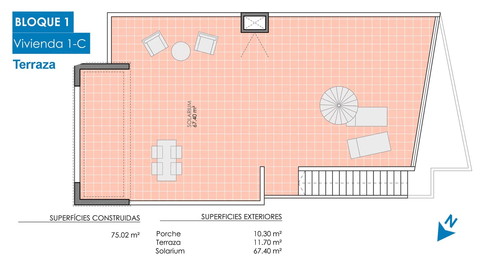 3 sovrum Bungalow till salu i Pilar de la Horadada med pool garage - 284 900 € (Ref: 9949400)
