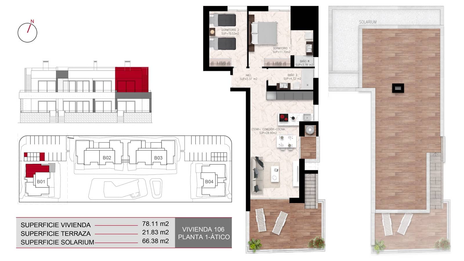 2 slaapkamer Bungalow te koop in Ciudad Quesada met zwembad garage - € 314.000 (Ref: 9953899)