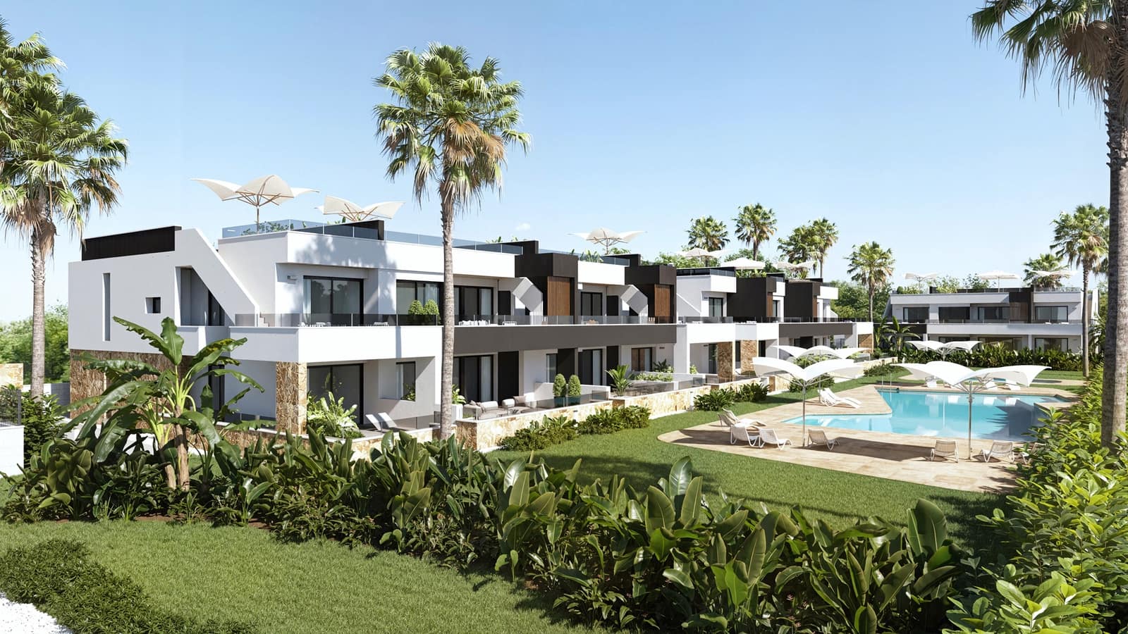 2 slaapkamer Bungalow te koop in Ciudad Quesada met zwembad garage - € 314.000 (Ref: 9953899)