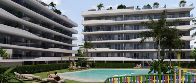 2 soverom Leilighet til salgs i Playa Tamarit - Playa Lissa, Santa Pola med svømmebasseng garasje - € 375 000 (Ref: 9691379)