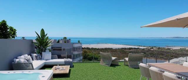 3 makuuhuone Kattohuoneisto myytävänä paikassa Playa Tamarit - Playa Lissa, Santa Pola mukana uima-altaan - 570 000 € (Ref: 9691383)