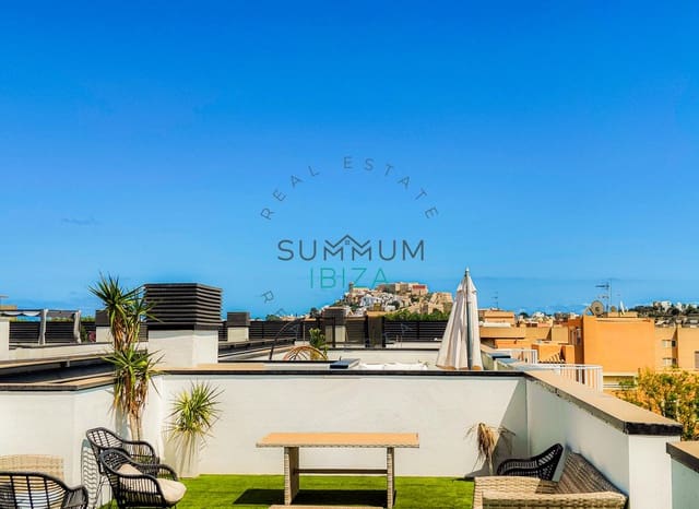 3 Zimmer Wohnung zu verkaufen in Ibiza / Eivissa Stadt mit Pool Garage - 895.000 € (Ref: 9804788)