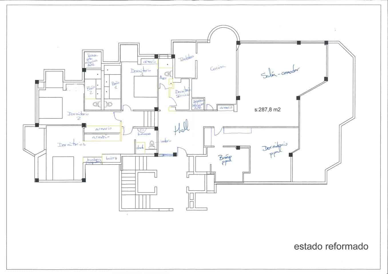 5 Zimmer Wohnung zu verkaufen in Ibiza / Eivissa Stadt mit Garage - 2.835.000 € (Ref: 9804789)