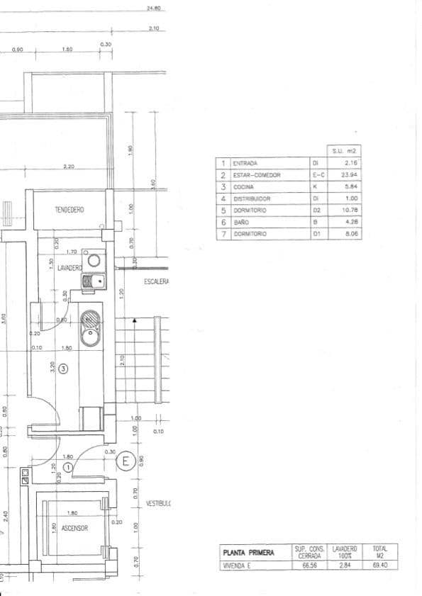2 sypialnia Mieszkanie na sprzedaż w Miasto Ibiza / Eivissa z garażem - 595 000 € (Ref: 9911908)