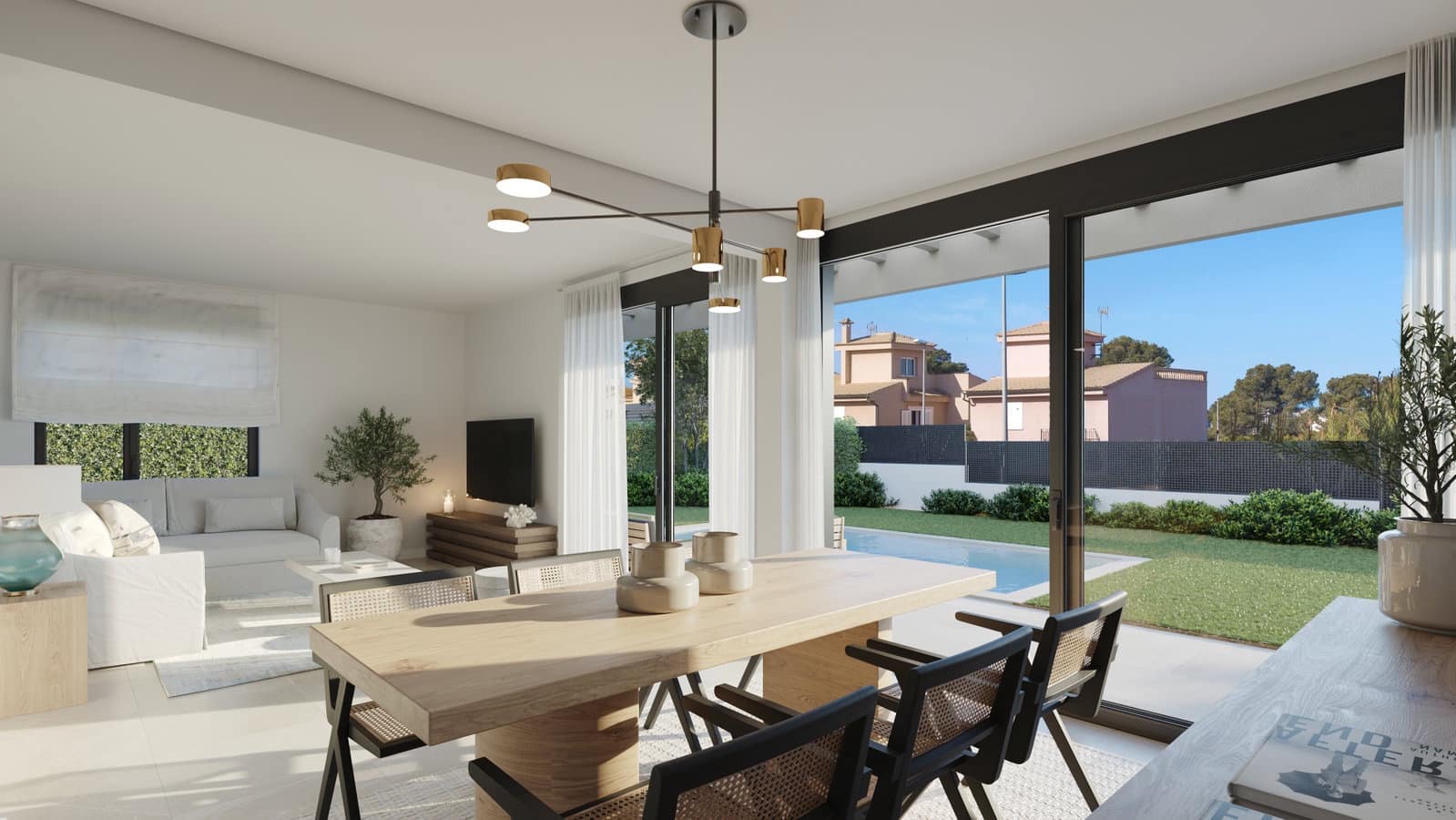 4 bedroom Terraced Villa for sale in Puig de Ros with pool - € 1,000,000 (Ref: 6716105)