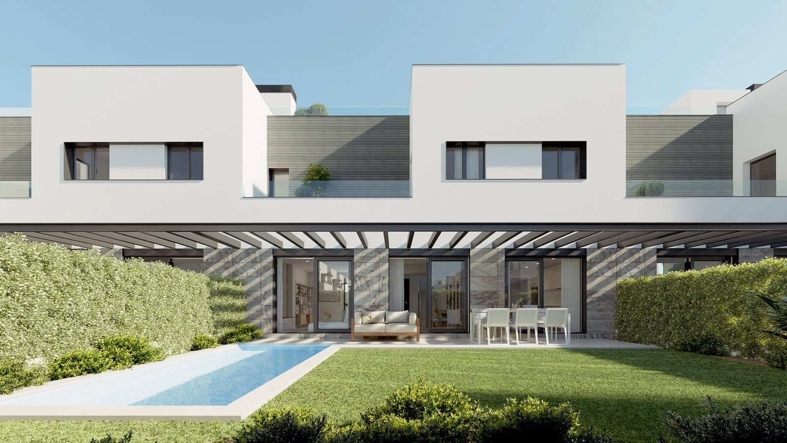 4 soverom Rekkehus til salgs i Palma de Mallorca med svømmebasseng - € 1 045 000 (Ref: 7108911)