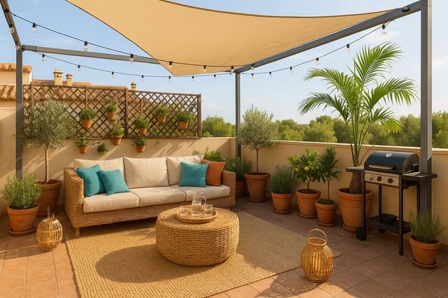 2 soveværelse Penthouse til salg i Puig de Ros, Llucmajor med swimmingpool garage - € 485.000 (Ref: 7976644)