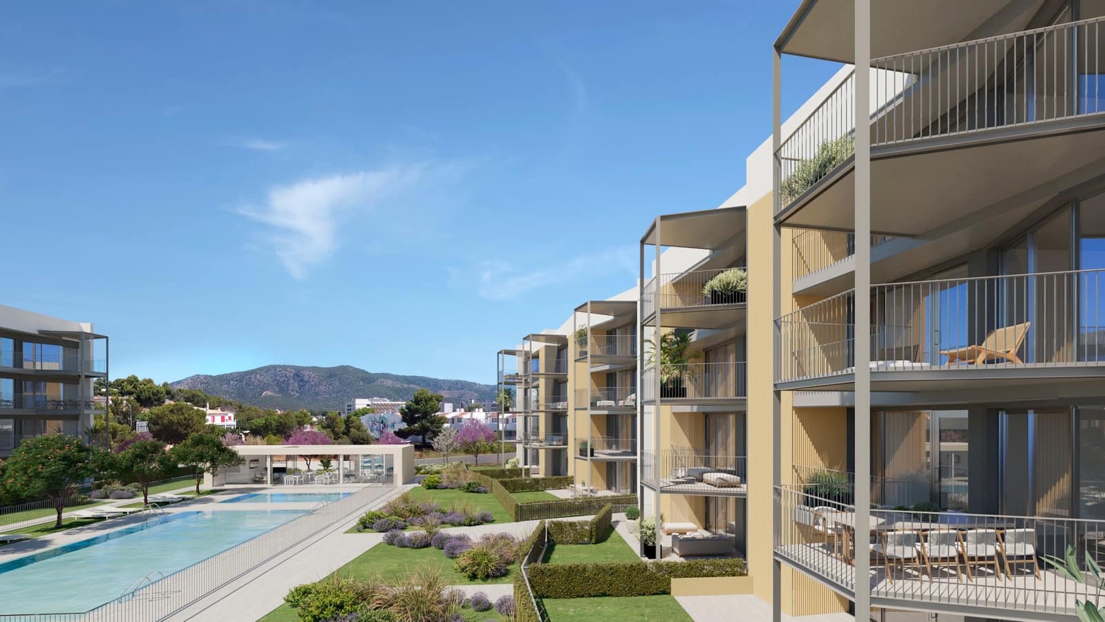 2 soverom Leilighet til salgs i Palmanova med svømmebasseng garasje - € 535 000 (Ref: 8966847)