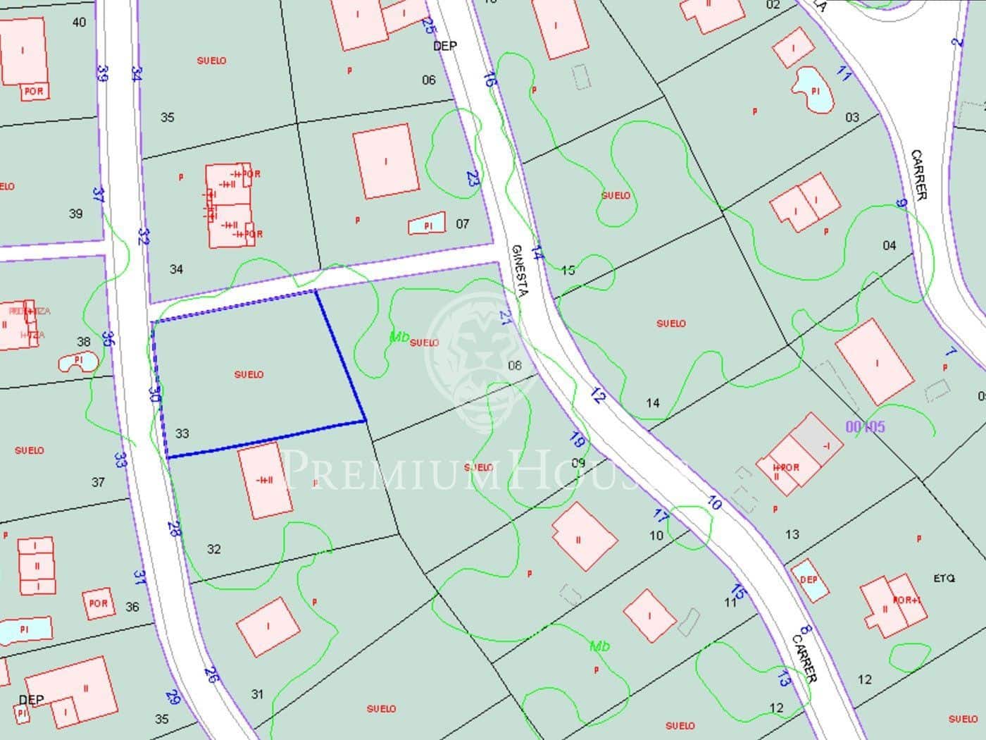 Działka budowlana na sprzedaż w Sant Pere de Ribes - 96 000 € (Ref: 4925576)