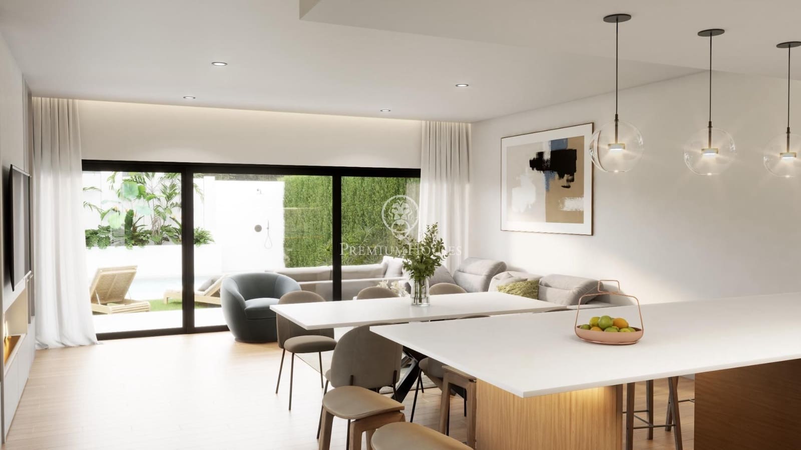 5 soveværelse Rækkehus til salg i Sant Pere de Ribes med swimmingpool - € 720.000 (Ref: 7442312)