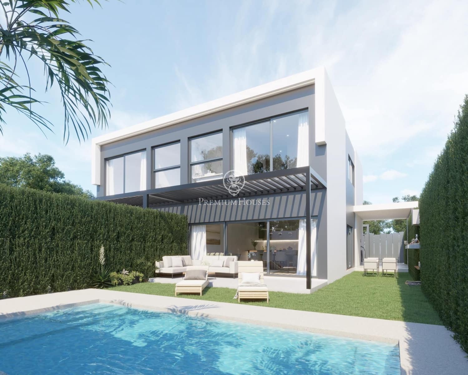 5 soveværelse Rækkehus til salg i Sant Pere de Ribes med swimmingpool - € 720.000 (Ref: 7442312)