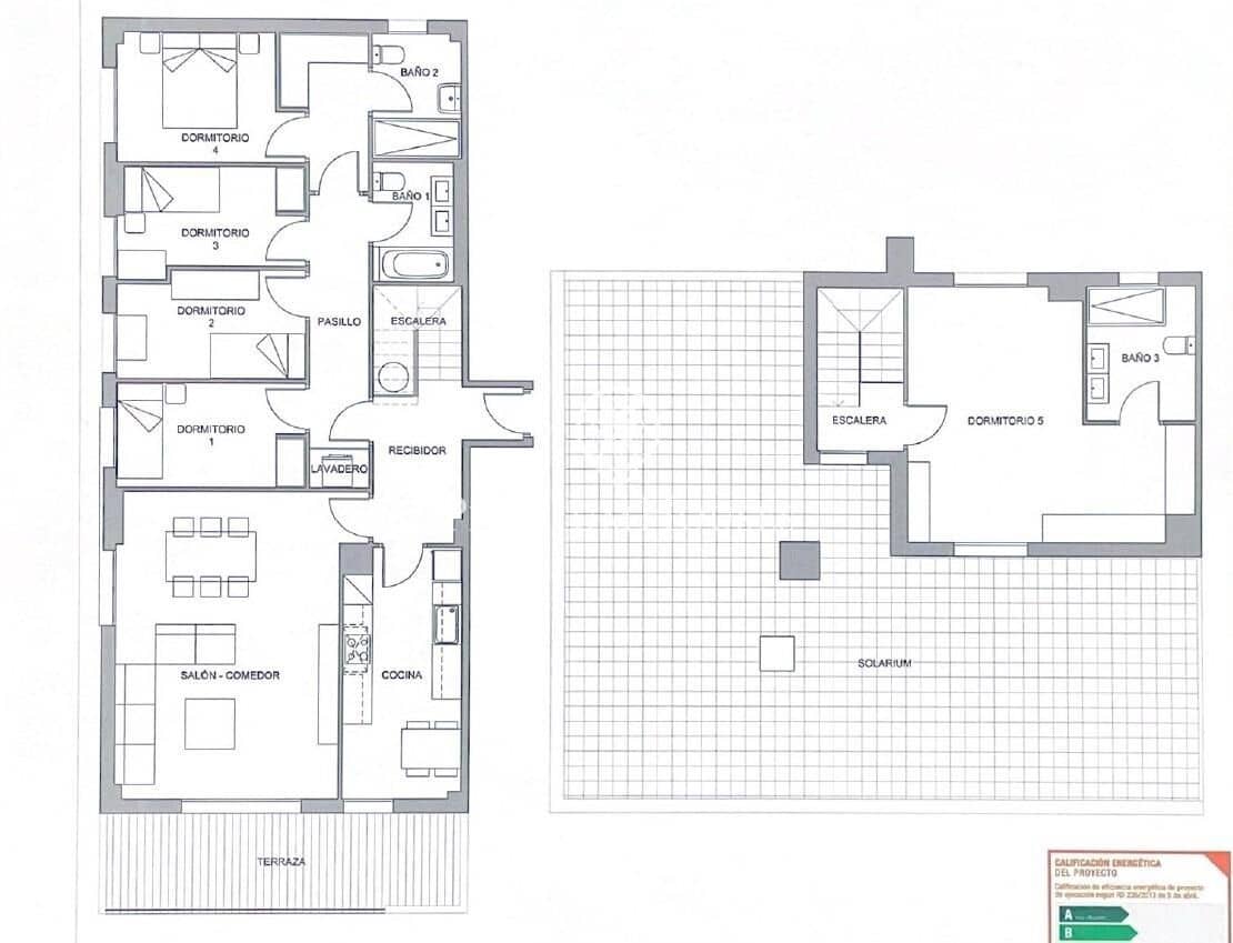 5 chambre Penthouse à vendre à Sitges avec piscine - 1 450 000 € (Ref: 8455778)