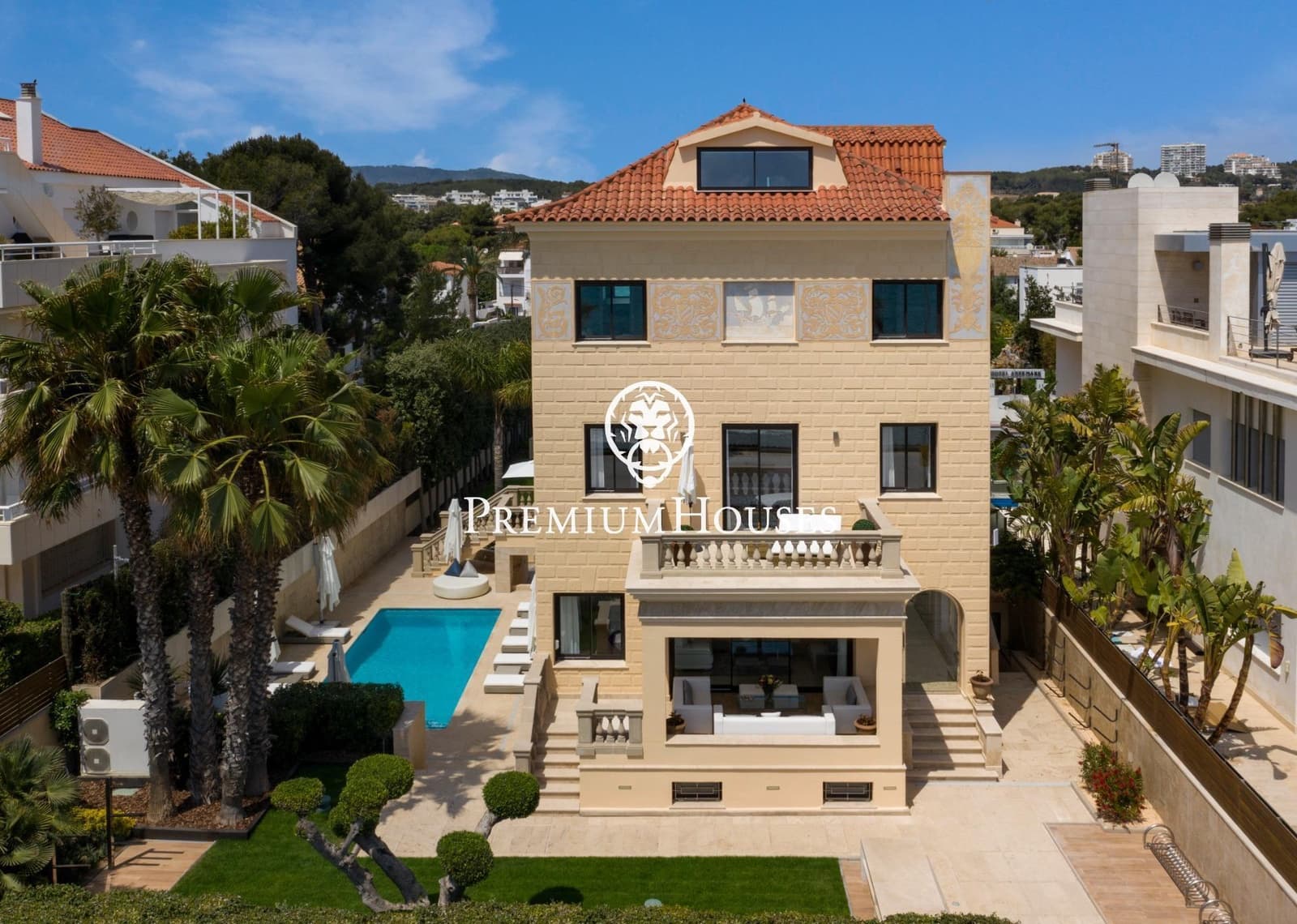 9 soverom Villa til salgs i Sitges med svømmebasseng - € 10 250 000 (Ref: 8652374)