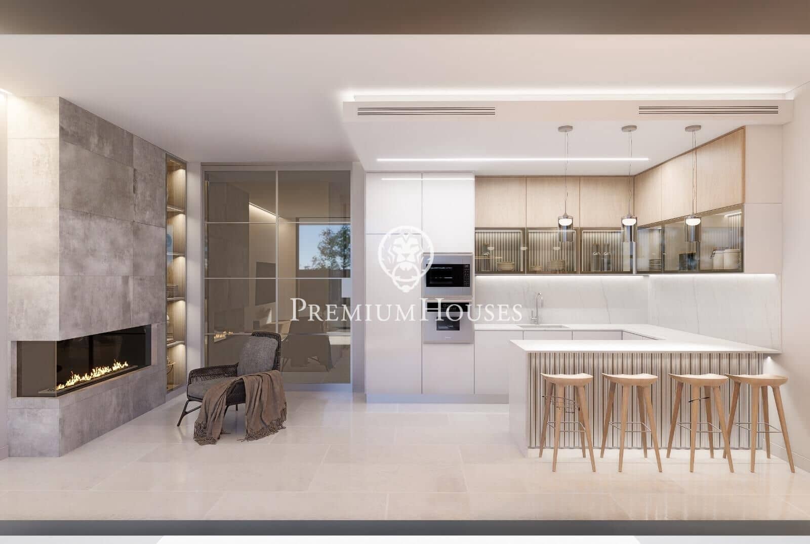 4 makuuhuone Huvila myytävänä paikassa Sant Pere de Ribes mukana uima-altaan 
autotalli - 900 000 € (Ref: 9187159)