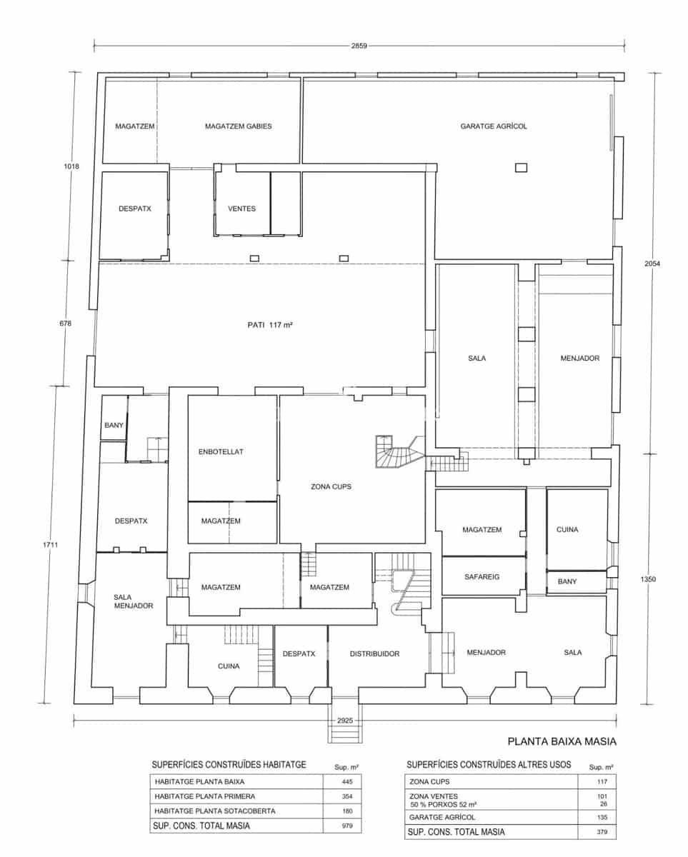 5 bedroom Finca/Country House for sale in Castellet i la Gornal with pool - € 1,400,000 (Ref: 9741910)