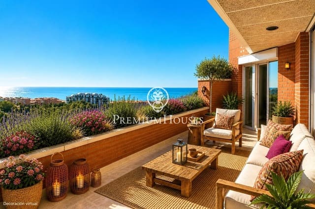 4 sypialnia Penthouse na sprzedaż w Les Botigues de Sitges, Sitges z basenem - 799 000 € (Ref: 9788573)