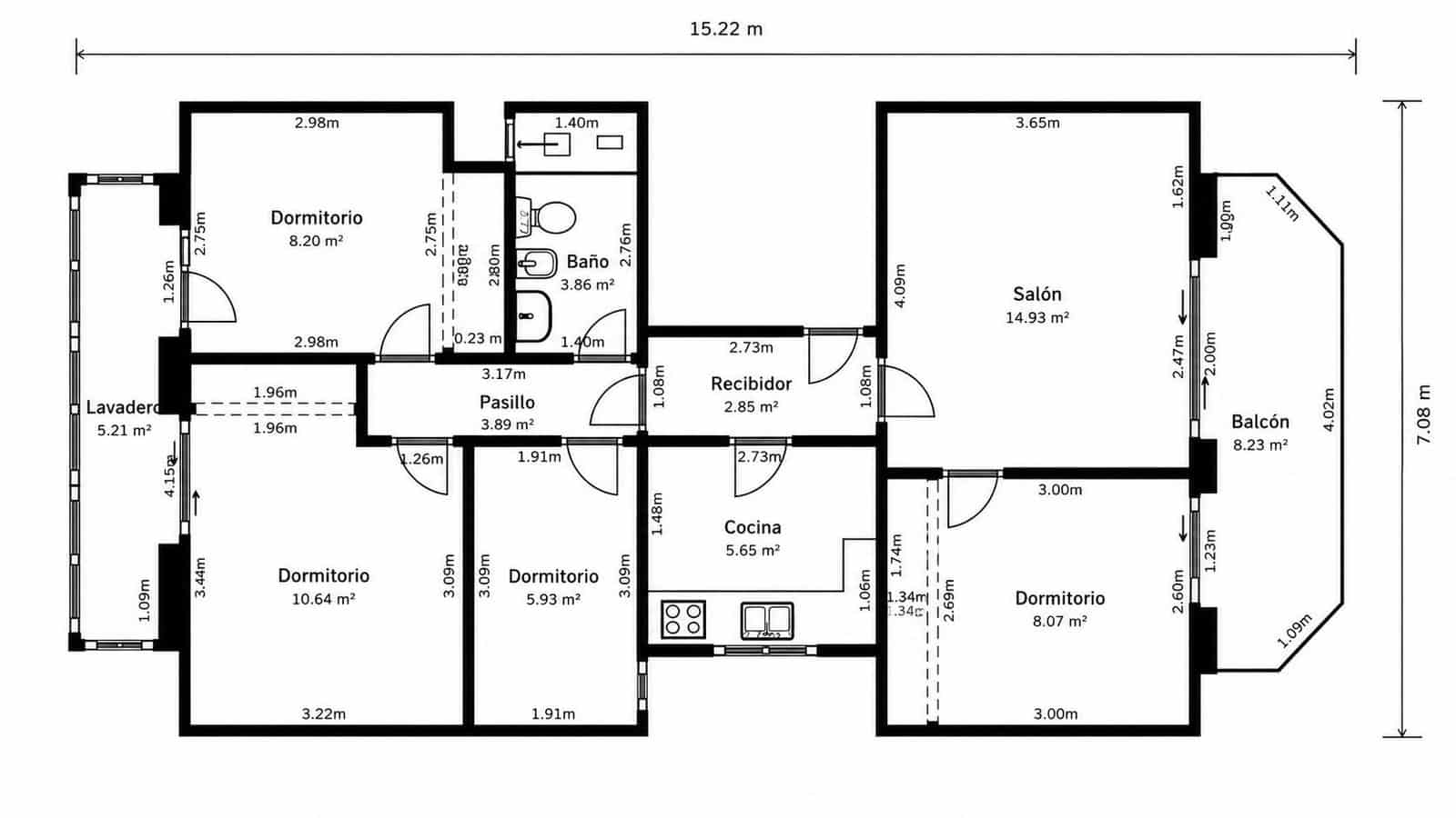 4 soverom Leilighet til salgs i Sitges - € 350 000 (Ref: 9839532)