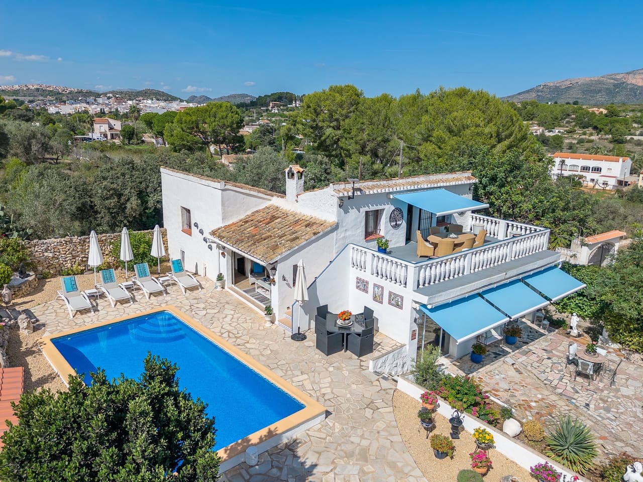 3 soverom Finca/Herregård til salgs i Gata de Gorgos med svømmebasseng garasje - € 760 000 (Ref: 10156817)