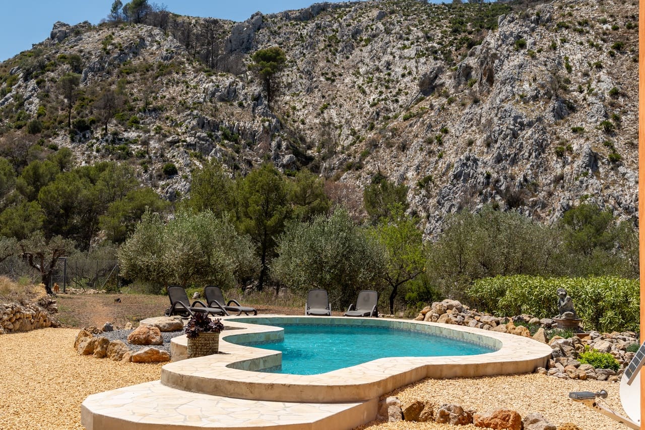 3 sypialnia Finka/Dom wiejski na sprzedaż w Castell de Castells z basenem - 399 000 € (Ref: 7502685)