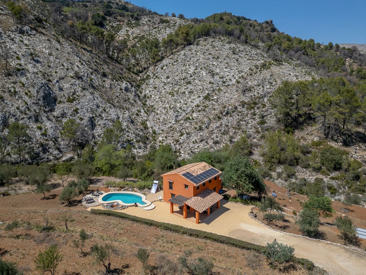 3 sypialnia Finka/Dom wiejski na sprzedaż w Castell de Castells z basenem - 399 000 € (Ref: 7502685)