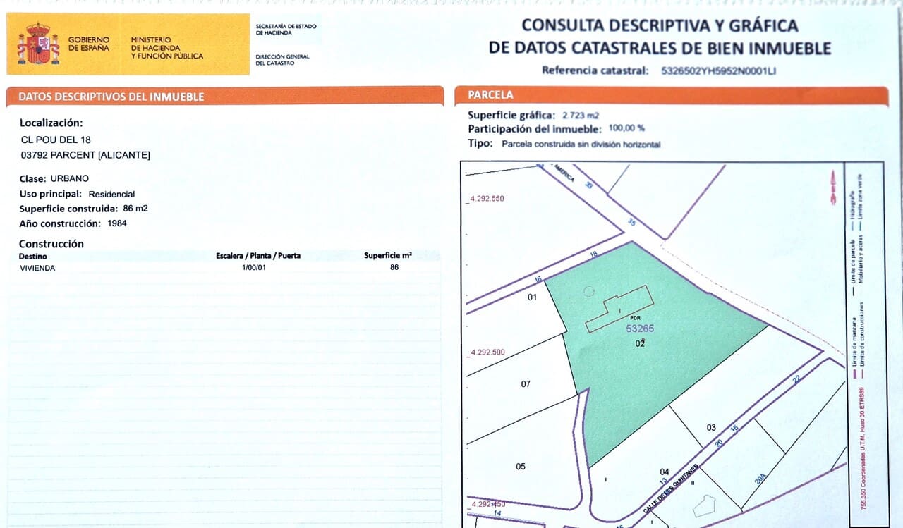 3 soveværelse Villa til salg i Parcent - € 495.000 (Ref: 7621734)