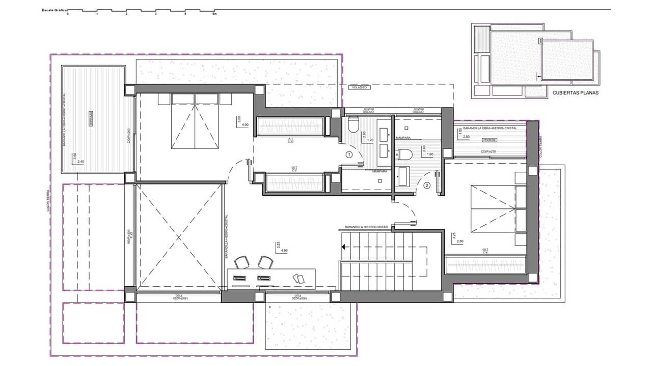 3 Zimmer Villa zu verkaufen in Cumbre del Sol mit Pool Garage - 1.077.000 € (Ref: 8010390)