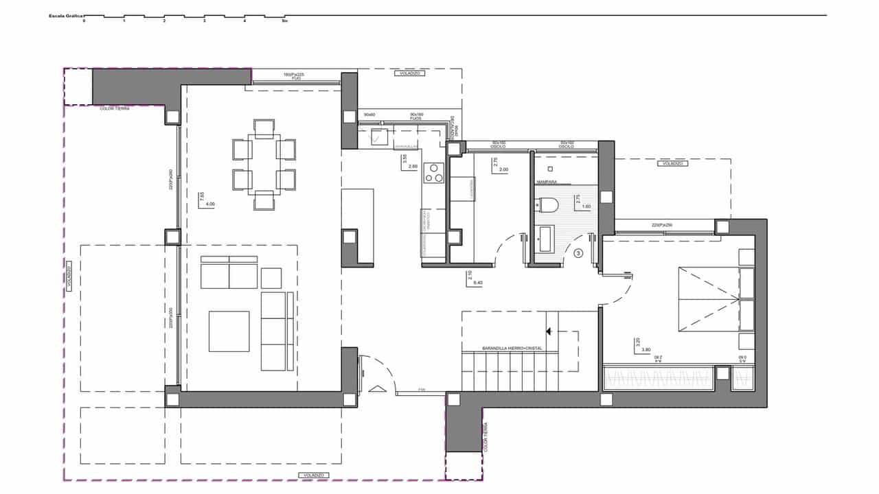 3 Zimmer Villa zu verkaufen in Cumbre del Sol mit Pool Garage - 1.077.000 € (Ref: 8010390)