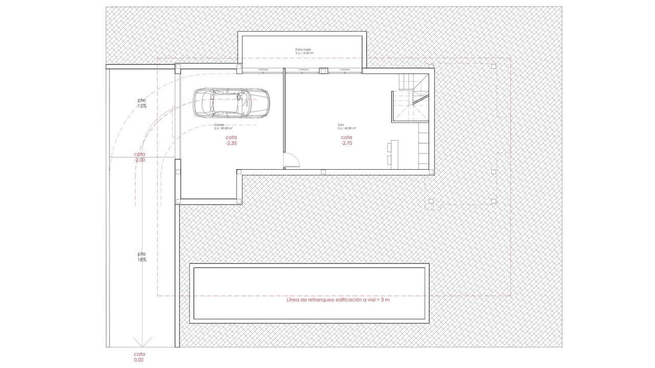 3 soverom Villa til salgs i Ciudad Quesada med svømmebasseng - € 1 150 000 (Ref: 8350017)