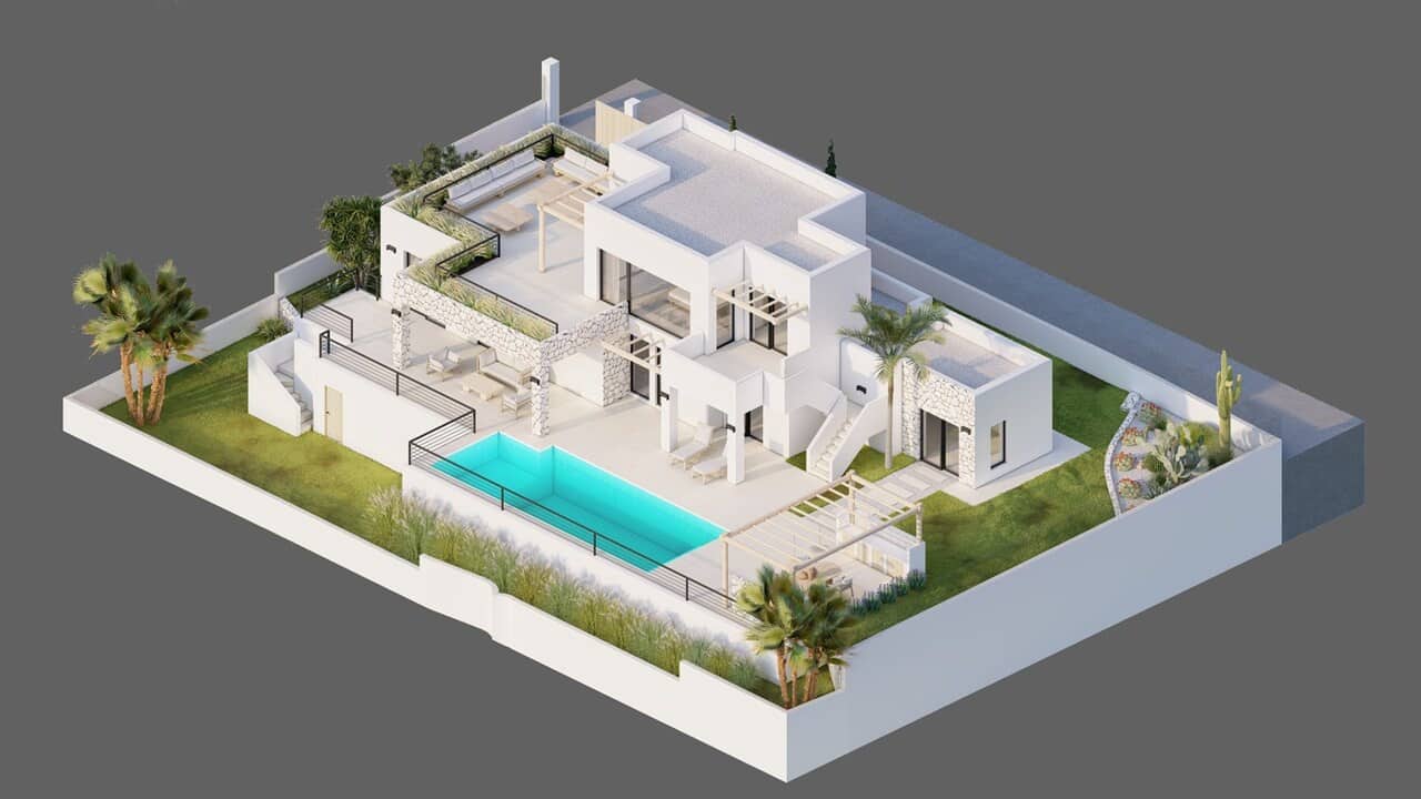 4 quarto Moradia para venda em Moraira com piscina - 1 395 000 € (Ref: 8389897)