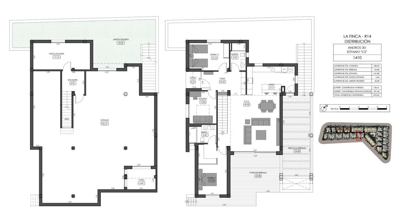 Chalet de 3 habitaciones en Algorfa en venta con piscina - 648.000 € (Ref: 8856018)