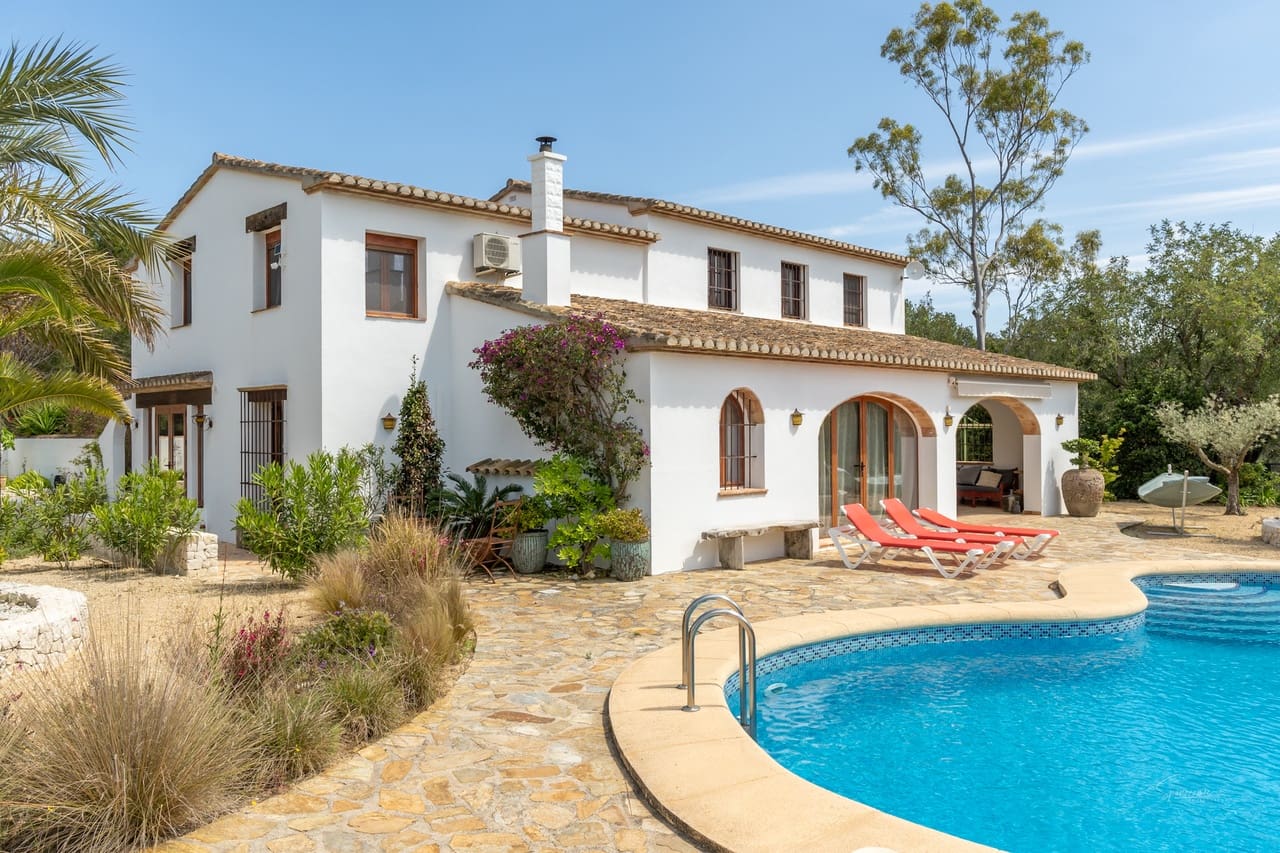 4 sovrum Finca/Hus på landet till salu i Benissa med pool - 850 000 € (Ref: 8999745)