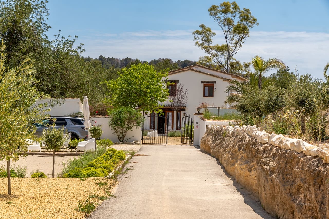 4 sovrum Finca/Hus på landet till salu i Benissa med pool - 850 000 € (Ref: 8999745)