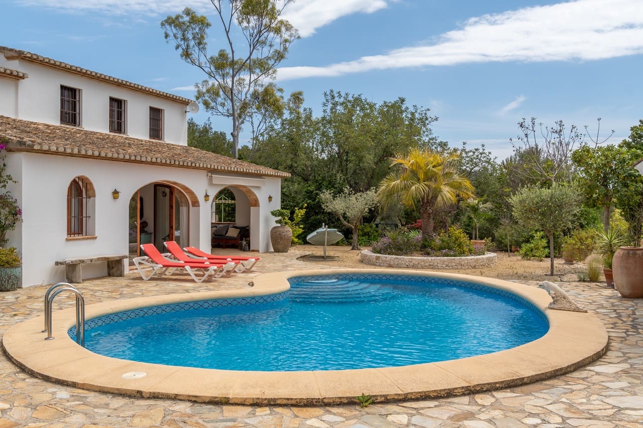 4 sovrum Finca/Hus på landet till salu i Benissa med pool - 850 000 € (Ref: 8999745)