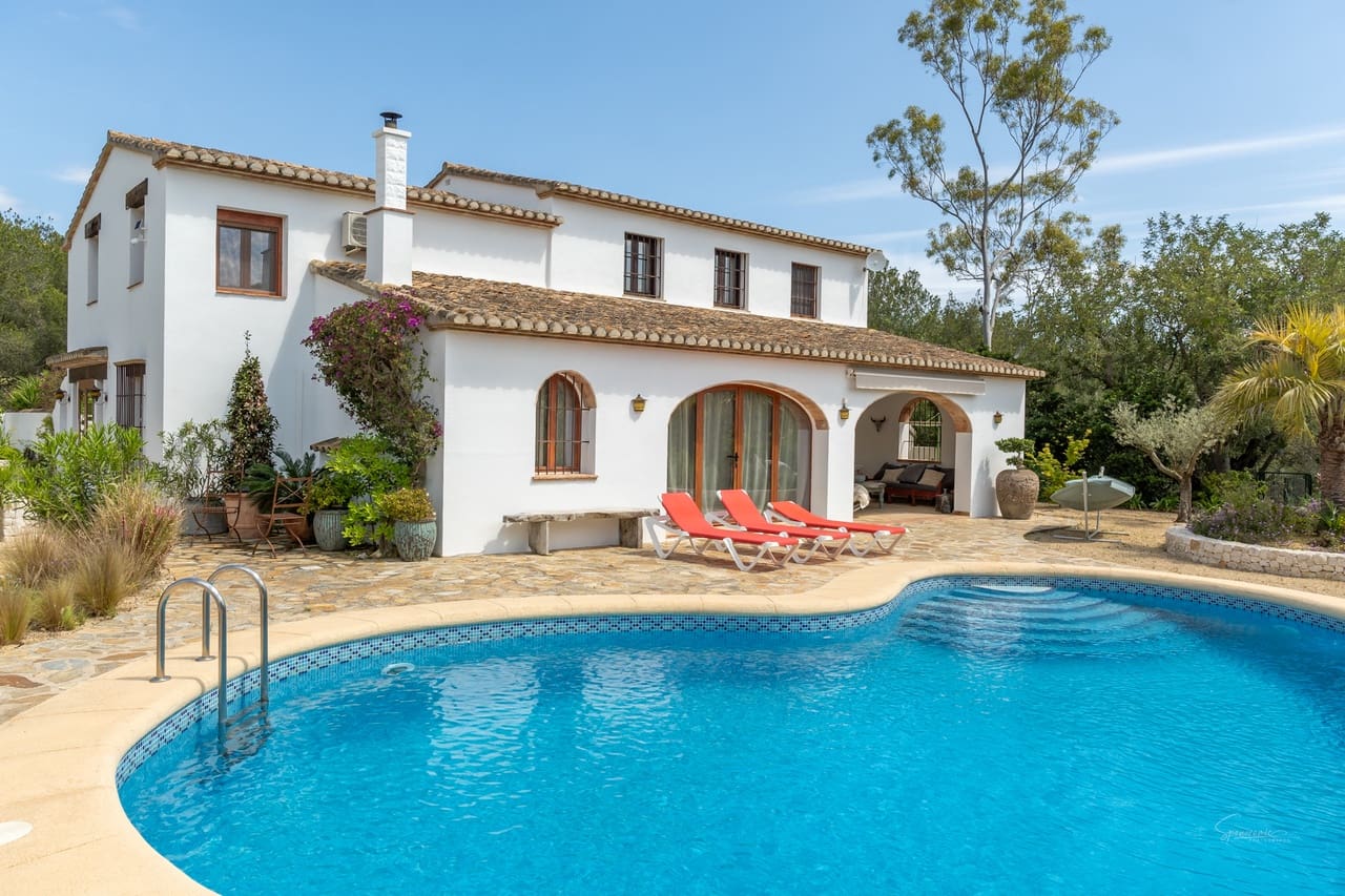 4 sovrum Finca/Hus på landet till salu i Benissa med pool - 850 000 € (Ref: 8999745)