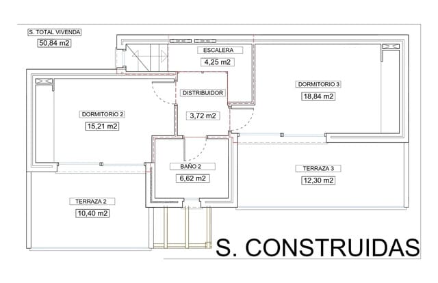 3 quarto Moradia para venda em Alcalalí / Alcanalí com piscina - 582 800 € (Ref: 9340432)