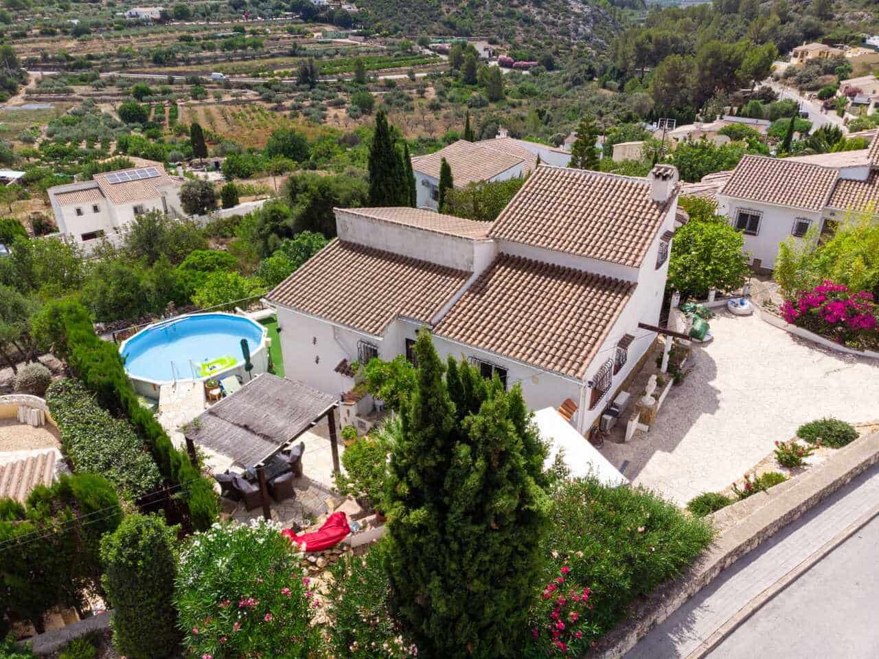 3 chambre Villa/Maison à vendre à Alcalali / Alcanali avec piscine - 399 995 € (Ref: 9671111)