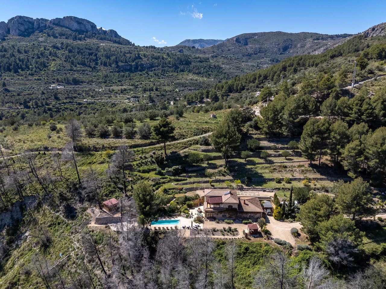 4 soverom Finca/Herregård til salgs i Tarbena med svømmebasseng - € 695 000 (Ref: 9748409)