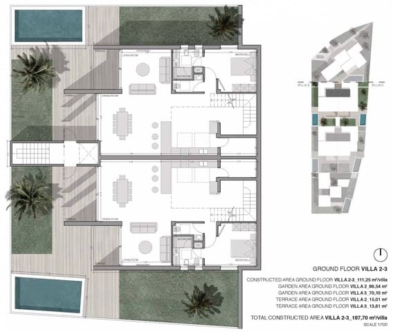 Teren niezagospodarowany na sprzedaż w San Eugenio Alto, Adeje - 2 000 000 € (Ref: 8607582)