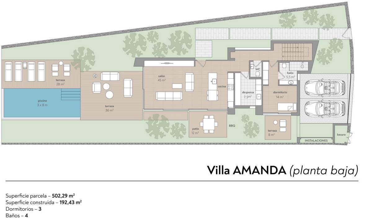 3 sovrum Villa till salu i Los Cristianos - 1 500 000 € (Ref: 9350112)