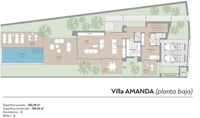 3 sovrum Villa till salu i Los Cristianos, Arona - 1 500 000 € (Ref: 9350112)