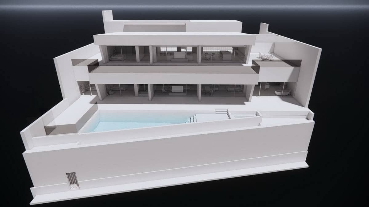 Chalet de 3 habitaciones en Playa de las Americas en venta - 4.400.000 € (Ref: 9350113)