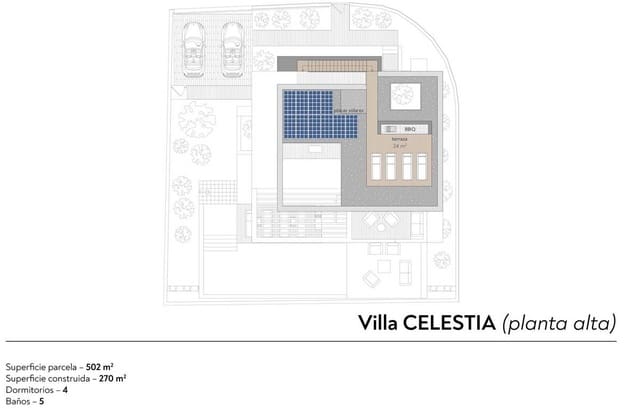 4 soveværelse Villa til salg i Roque del Conde, Adeje - € 2.100.000 (Ref: 9352179)